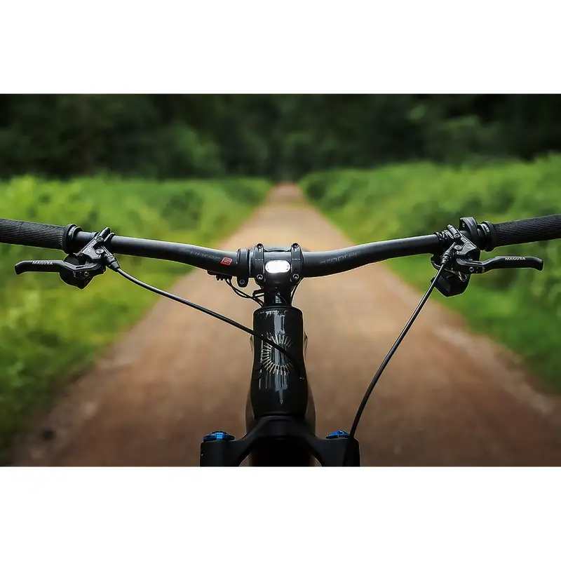 Manubrio 780mm Con Fanale Anteriore Integrato Starstream Mini #2