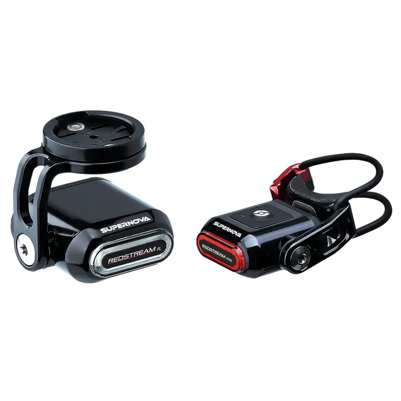 Set Fanali Posteriori Redstream Series International Con Luce Stop E Emergenza - image