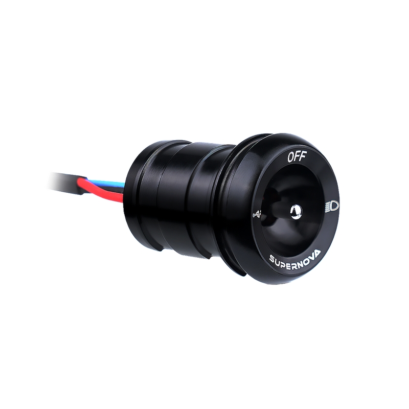 Interruttore Bar End Per Fanale 20.6mm