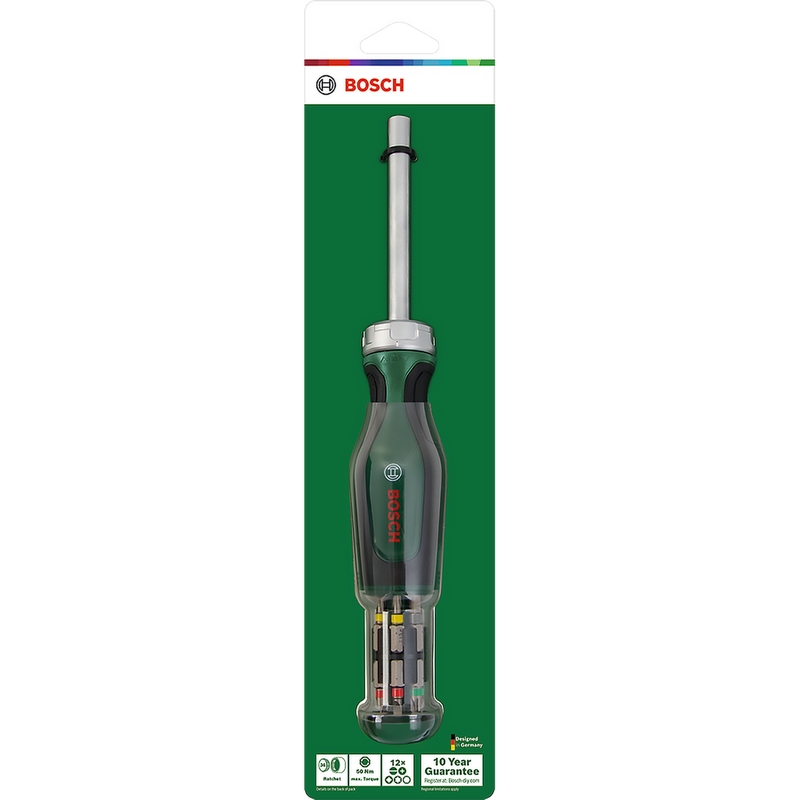 Ratschendreher mit 12 Bits