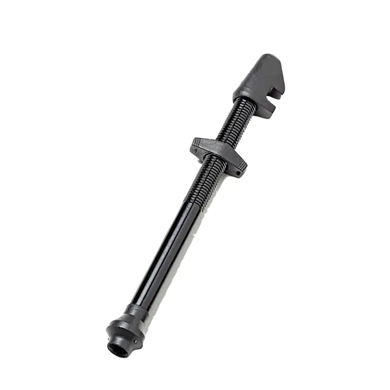 Válvula sin cámara de 110 mm en aluminio para llantas de perfil 81-85 mm negro. - image