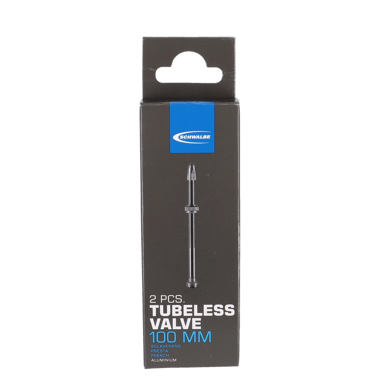 Válvulas Tubeless Presta Alumínio 100mm 2 Peças #1