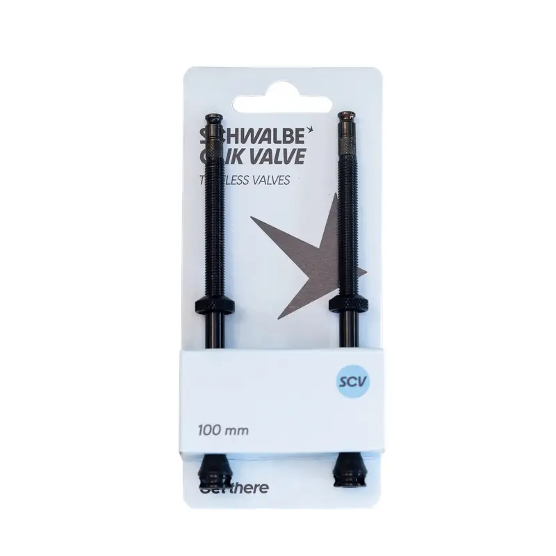 Válvula Tubeless Clik 100mm Juego de 2 Negro - image