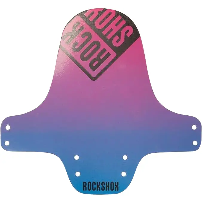 Front MTB Fender full blue/pink fade - image