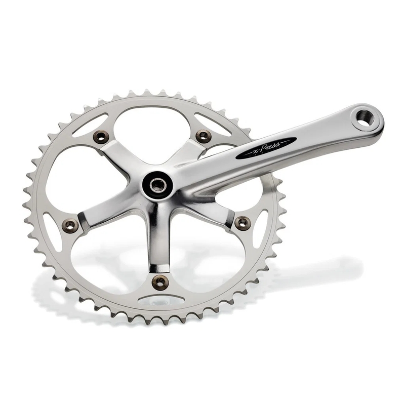 Jeu de pédalier Xpress 170mm BCD 135mm 46D Argent