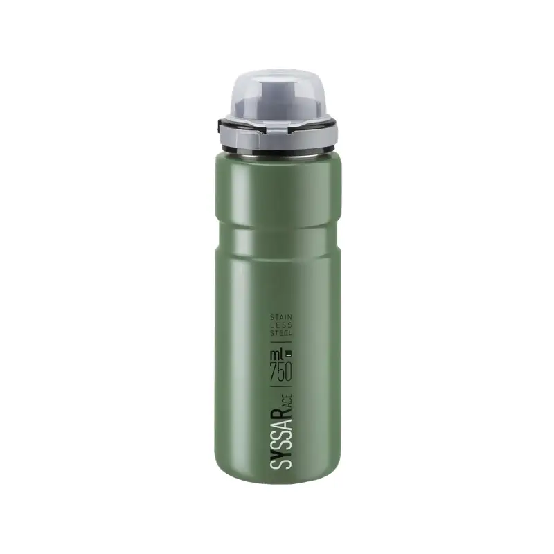 Borraccia Syssa Race 750ml in Acciaio Inox Verde - image