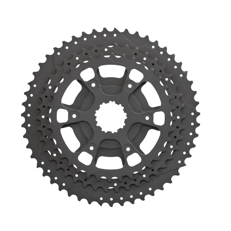 Pignon pour cassette XM 12 3 vitesses 36D+42D+51D Shimano/Sram Aluminium Noir #1