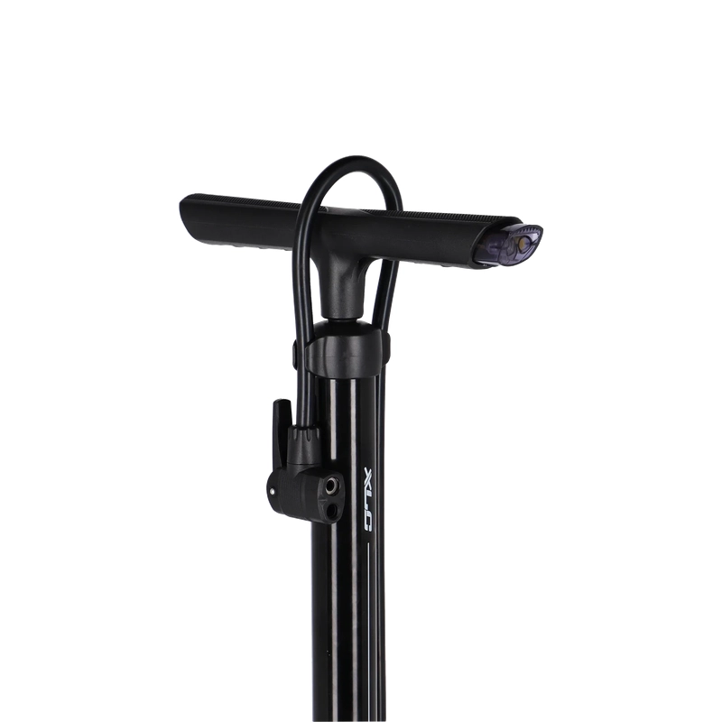 Pompa Da Pavimento PU-S08 Acciaio 6 Bar Valvola Presta/Schrader/Dunlop Nero #5