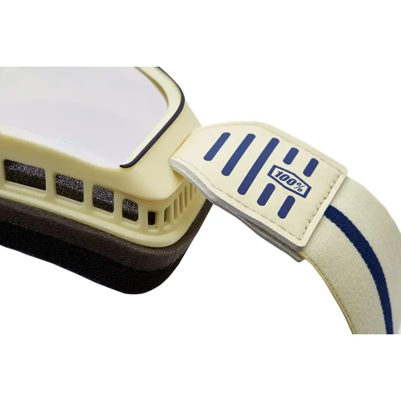 Masque Barstow Arno Crème/Bleu Verre Miroir Argenté #1