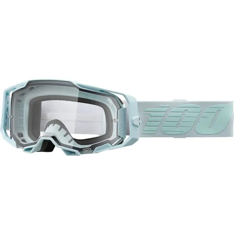 Masque Armega Fargo Bleu Glace Lentille Transparente - image