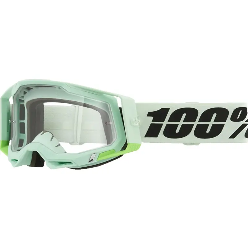 Masque Racecraft 2 Palomar Vert Eau Lentille Transparente #1