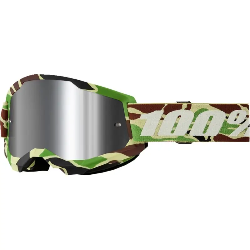 Maschera Strata 2 Camouflage Lente Argento Specchiato - image