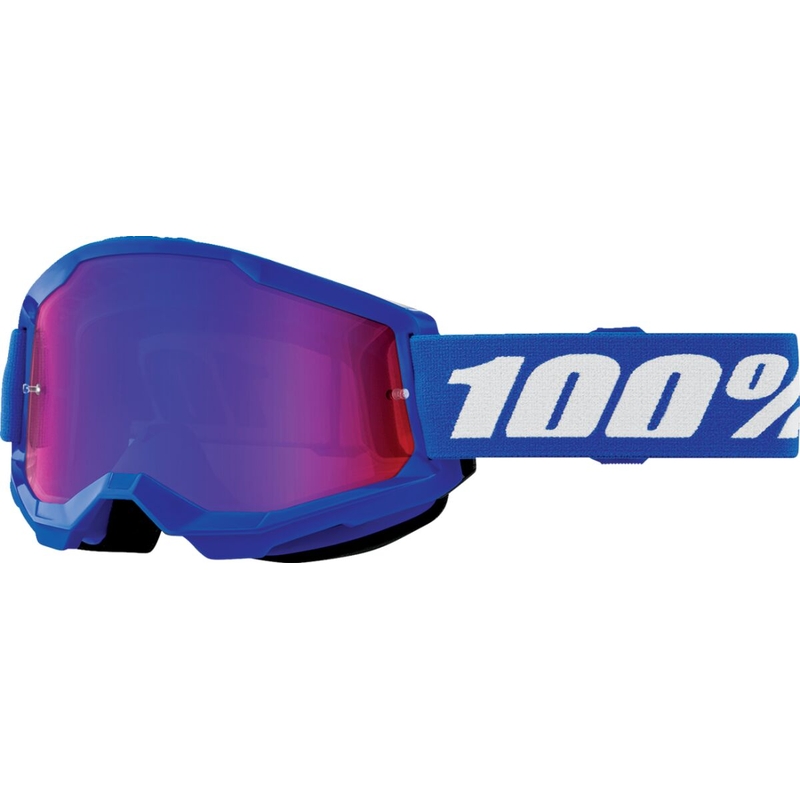 Maske Kinder Strata 2 Blau/Weiß Violett Spiegelglas