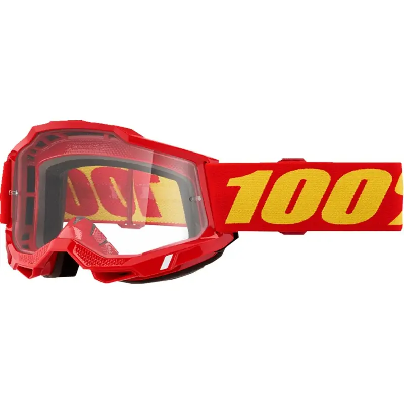 Masque Accuri 2 OTG Rouge/Jaune Verre Transparent - image