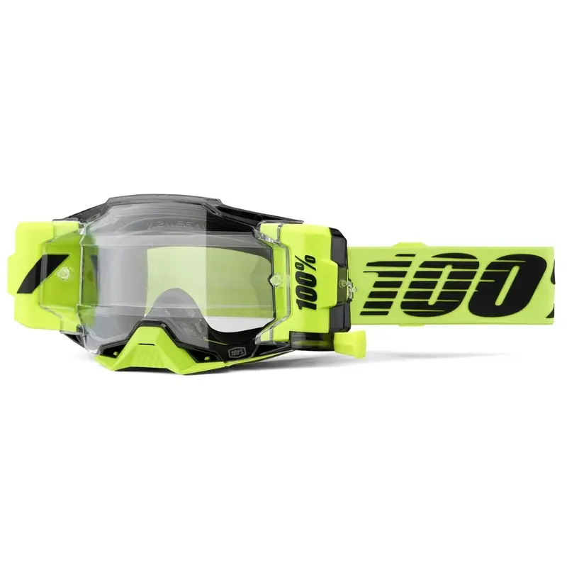 Masque Armega Forecast Shield Jaune Fluorescent/Noir - image