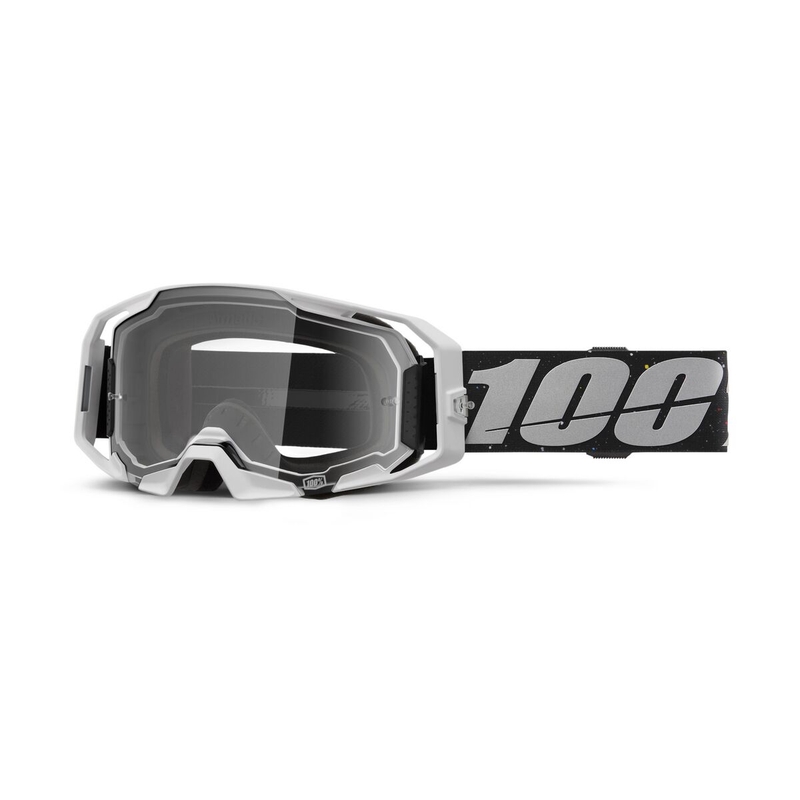 Masque ARmatic Rapid Racer Blanc/Noir Verre Transparent