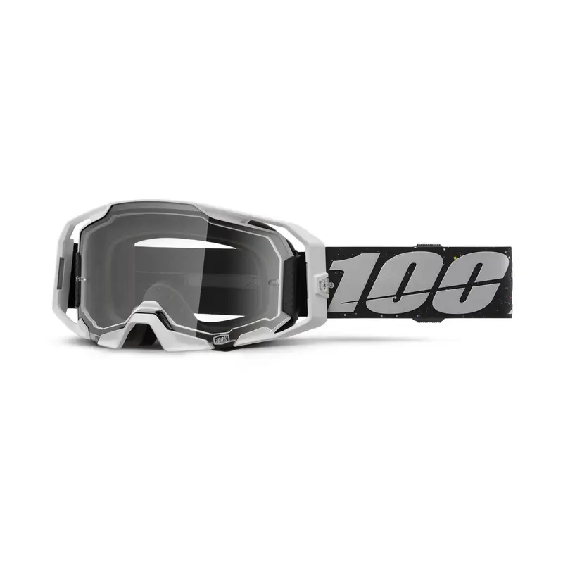 Masque ARmatic Rapid Racer Blanc/Noir Verre Transparent - image