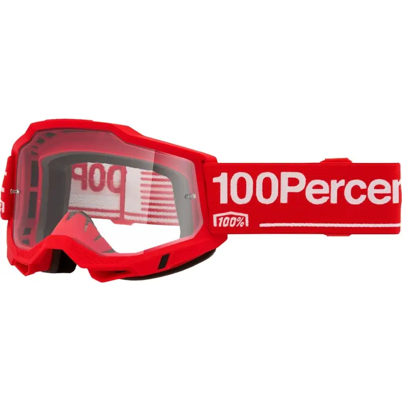 Masque Accuri 2 Rouge Lentille Transparente - image