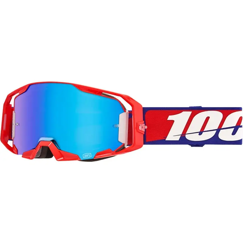 ARmatic Maske Rot/Blau Blaue Spiegelglaslinse - image