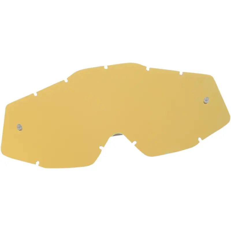 Ersatzlinse Kinder Maske Accuri/Strata Kratzfeste Gold Spiegelnd - image