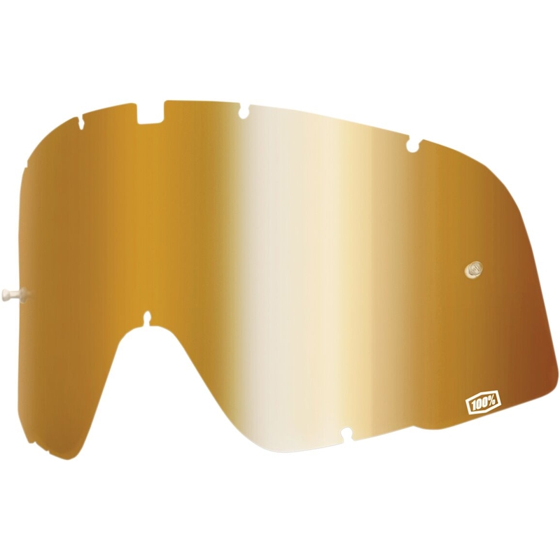 Ersatzlinse für Barstow Classic/Legend Maske Antibeschlag Gold Spiegelfinis