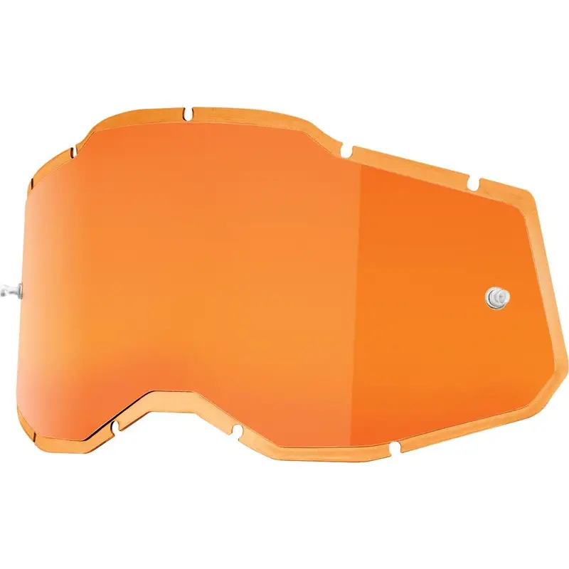 Lentille de rechange Hiper Masque Accuri2/Racecraft2/Strata2 Anti-buée Orange Transparent - image