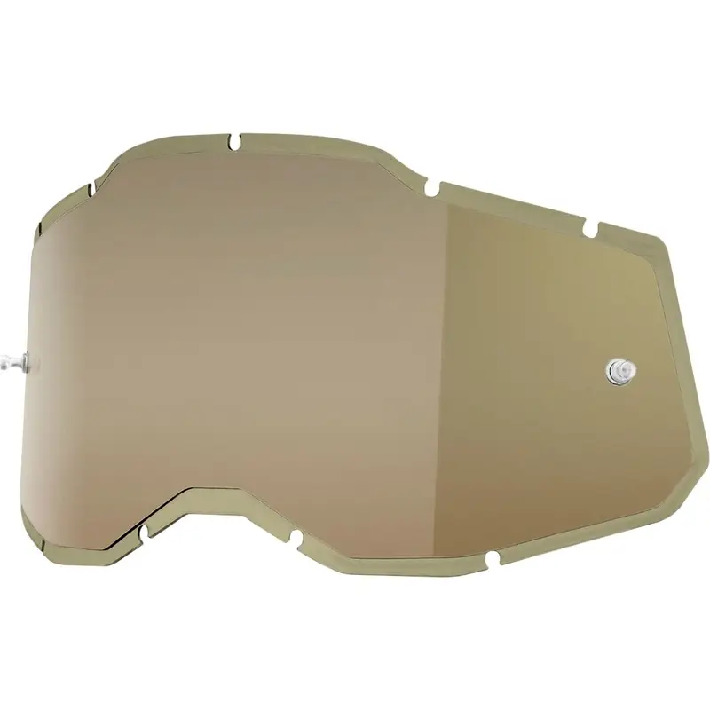 Lentille de rechange Hiper Masque Accuri2/Racecraft2/Strata2 Anti-buie Marron Transparent - image