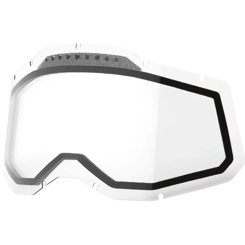 Lentille de rechange double ventilée pour masque Accuri2/Racecraft2/Strata2 Transparent - image