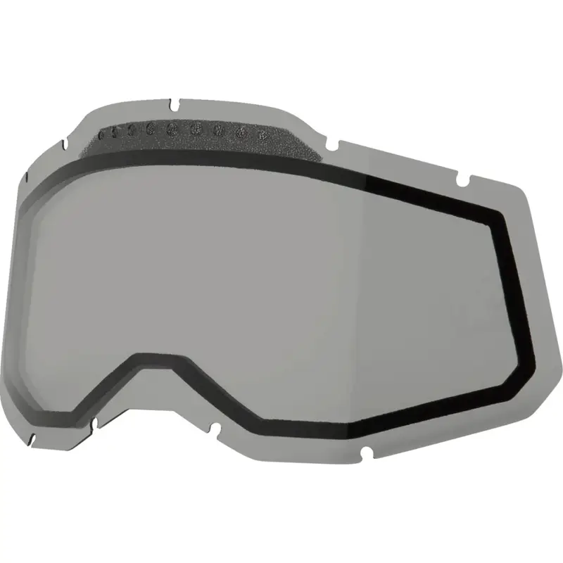 Lentille de rechange double ventilée pour masque Accuri2/Racecraft2/Strata2 Noir Transparent - image