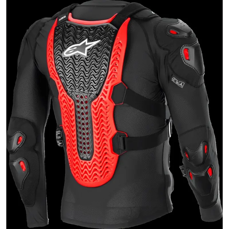 Coleira Protetora Bionic XTR Plasma Preto/Vermelho/Branco Tamanho S #1