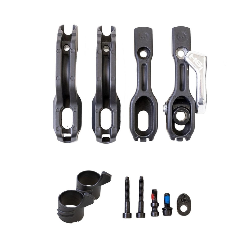 Adattatore HSi, completo per un freno, nero