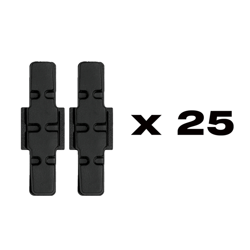 Pastiglia Freno V-Brake Idraulico Nera - 25 Pezzi