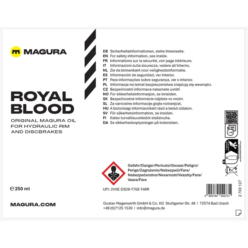 Royal Blood Mineralöl für Scheibenbremsen 250ml #1
