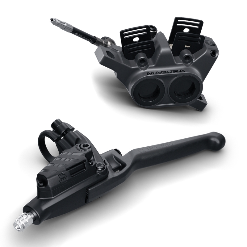 Frein à Disque Clara Pro Gauche 4 Pistons Easy Link Tube 2200mm