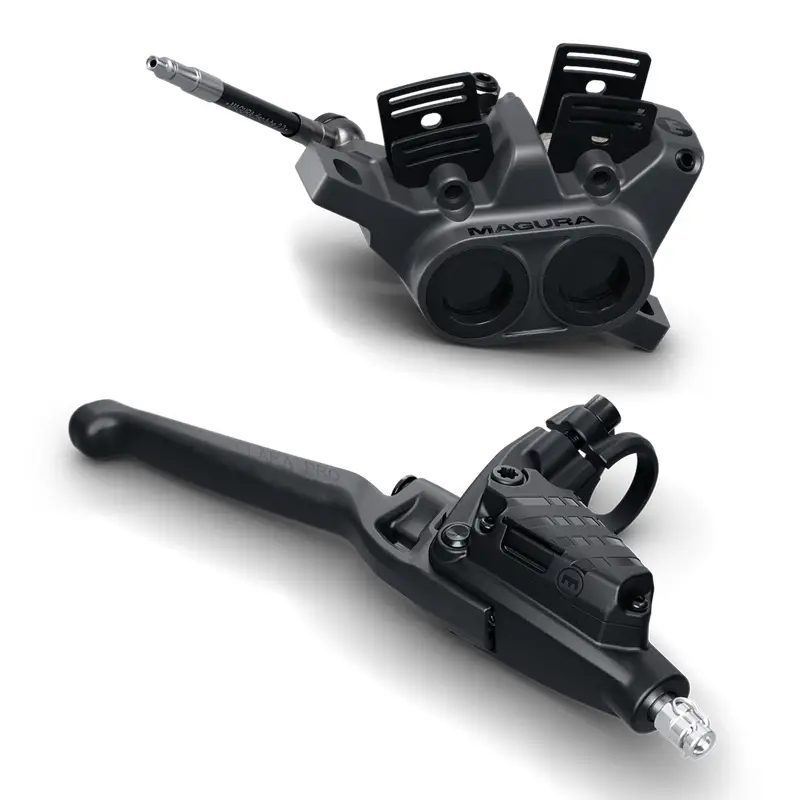 Freno A Disco Clara Pro Destro 4 Pistoni Easy Link Tubo 2200mm - image