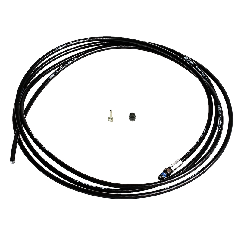 Hydraulischer Bremschlauch M6 mit geradem Anschluss 0° 2500mm