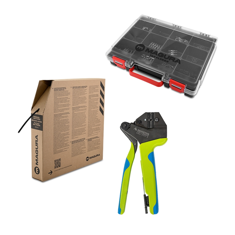 Kit de Démarrage ETT avec Pince à River/Tube Hydraulique/Raccords de Freins à Disque