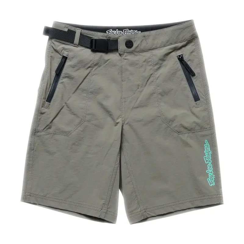 MTB Skyline Trail Kids' Army Shorts Size S (22) - image