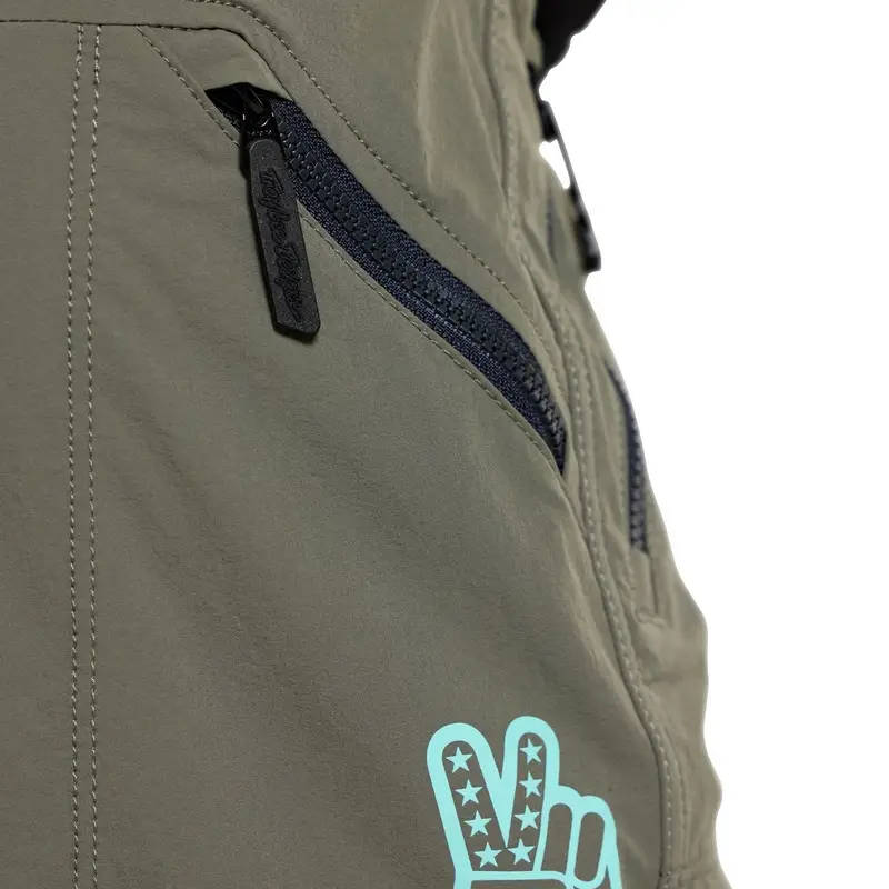 Pantalons Courts VTT Skyline Trail Enfant Army Taille M (24) #14