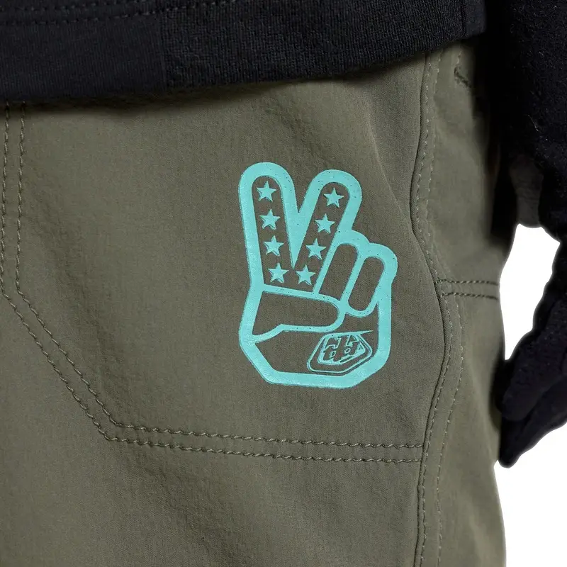 Pantalones Largos MTB Skyline Trail Niño Army Talla XL (28) #14