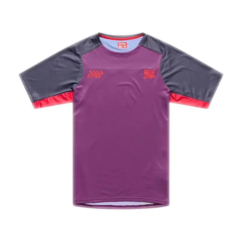 T-Shirt Jersey MTB Skyline Pro Fangs Sangria Größe L - image