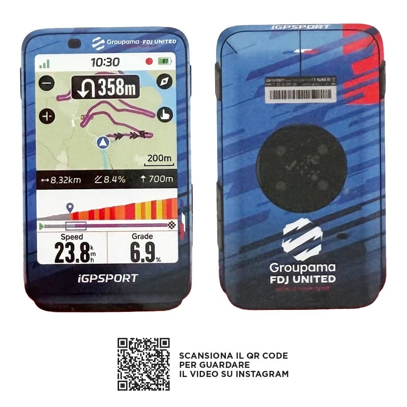 Sticker GROUPAMA FDJ per BiNavi