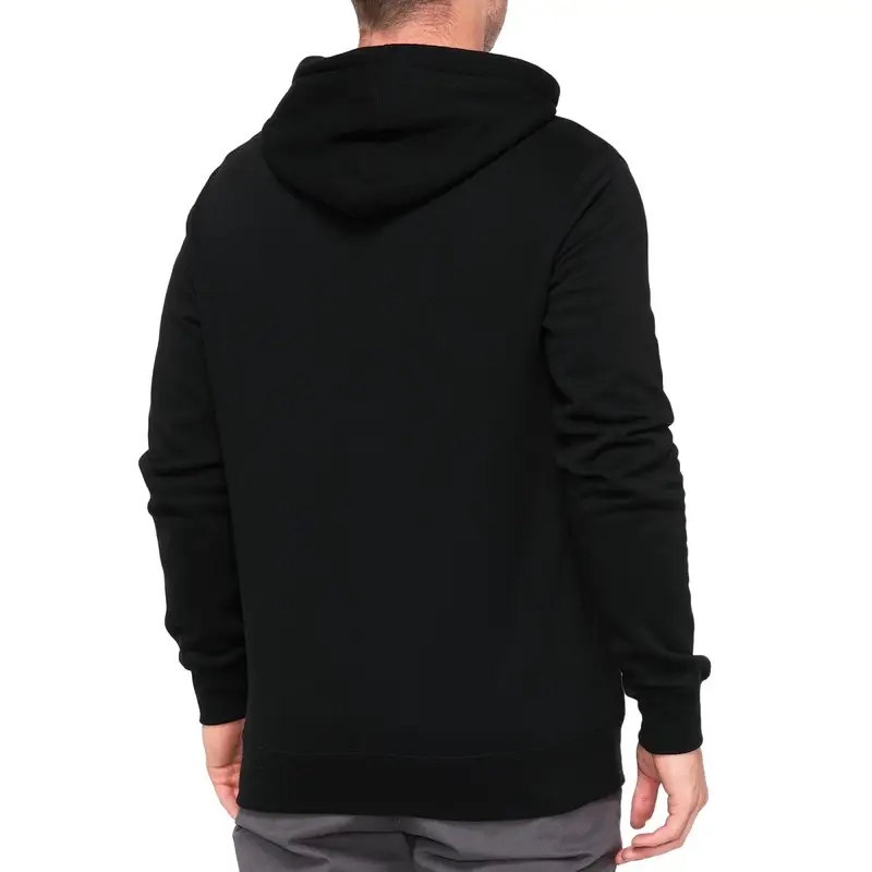 Sweat-shirt à logo avec fermeture éclair noir Taille S #2