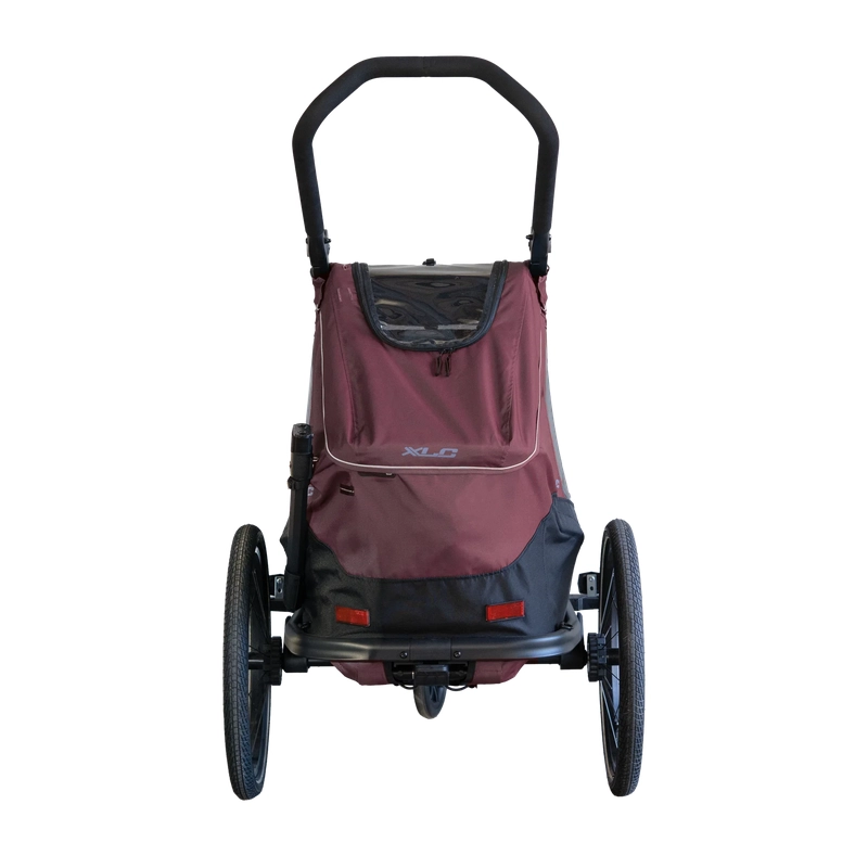 Rimorchio Per Bambini Mono T BS-K01 Bordeaux/Arancione #3