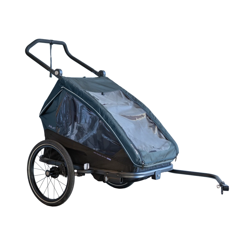 Rimorchio Per Bambini Duo T BS-K02 Petrolio/Lilla #5
