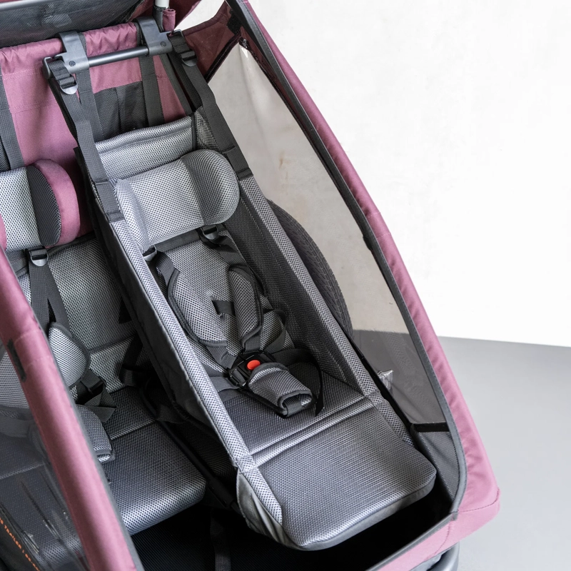 Seggiolino BS-X730 Bambino Per Rimorchio Grigio #1