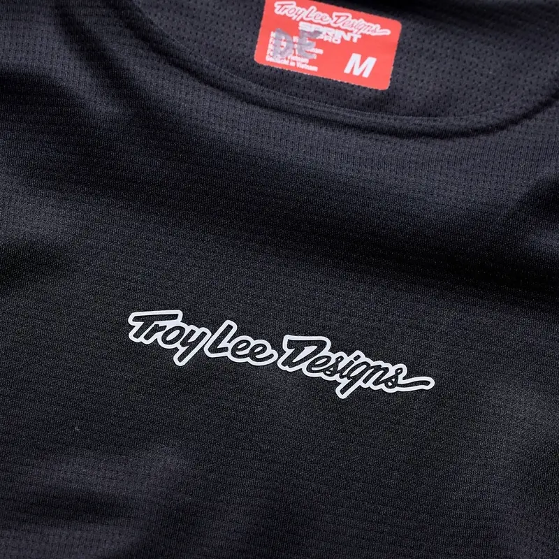 Maglia Jersey MTB Maniche Lunghe Sprint Pro Nero Taglia XL #2