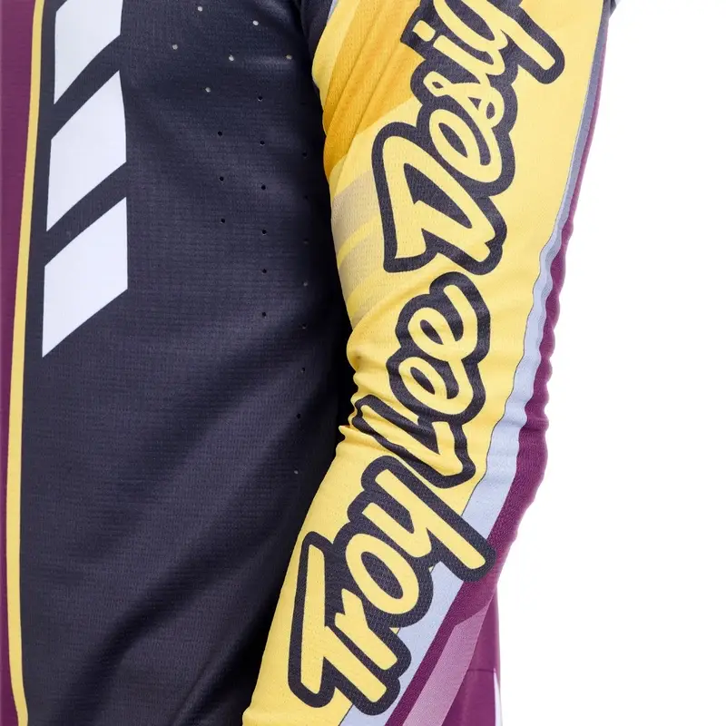 Jersey Langarm-MTB-Trikot Sprint Pro Lowrider Sangria Größe XXL #12
