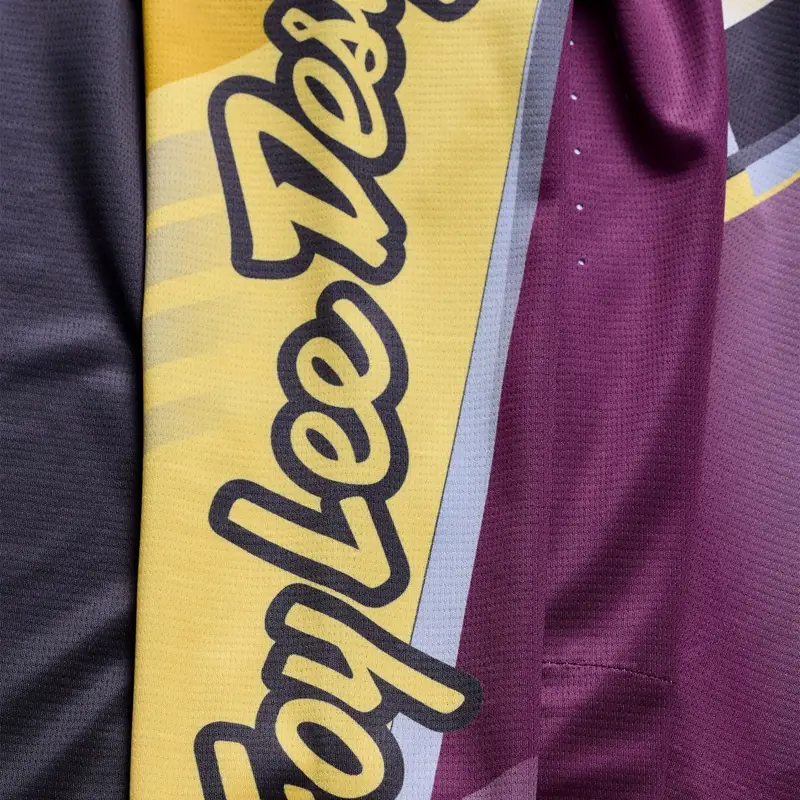 Jersey Langarm-MTB-Trikot Sprint Pro Lowrider Sangria Größe XXL #5