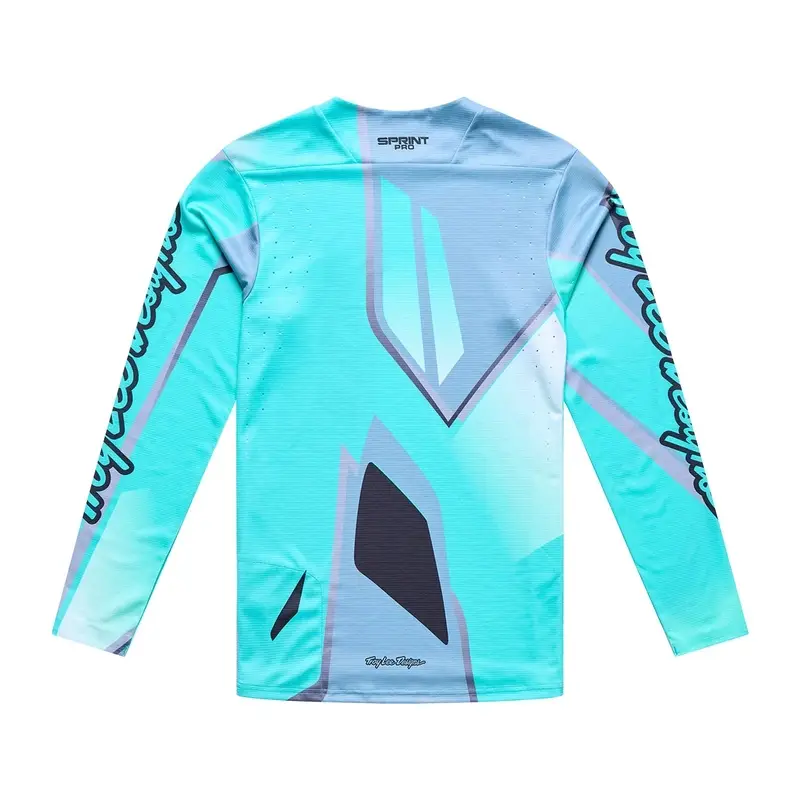 Jersey MTB Langarm Sprint Pro Lowrider Real Teal Größe L #1